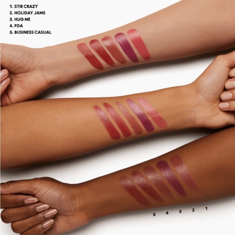 Mac Cosmetics Lusterglass Sheer-Shine Lipstick in Holiday James New - Picture 7 of 7